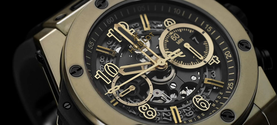 Fake Hublot Big Bang Ferrari Magic Gold Watch