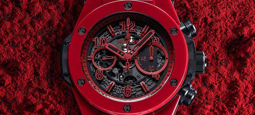 Replica Hublot Big Bang Ferrari Unico Carbon Red Ceramic Watch