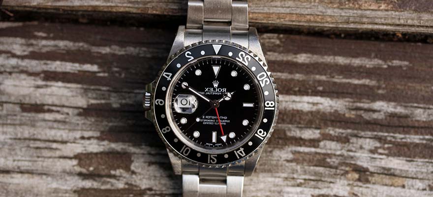 Black Dial Rolex GMT-Master II Ref. 16710